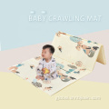 Large 180*200m 180*150m Soft Baby Play Tile Mats korea reversible foam folding baby bumper play mat camping eco Manufactory